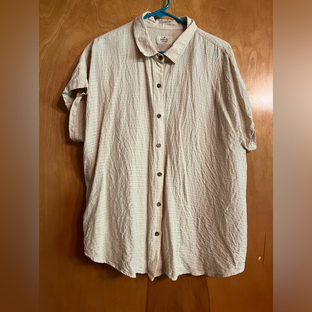 Lightweight, loose fitting blouse